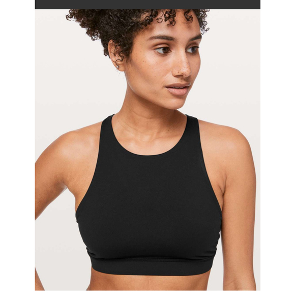 Lululemon Women’s High Neck Energy Bra, Size 6, EUC - Picture 1 of 5